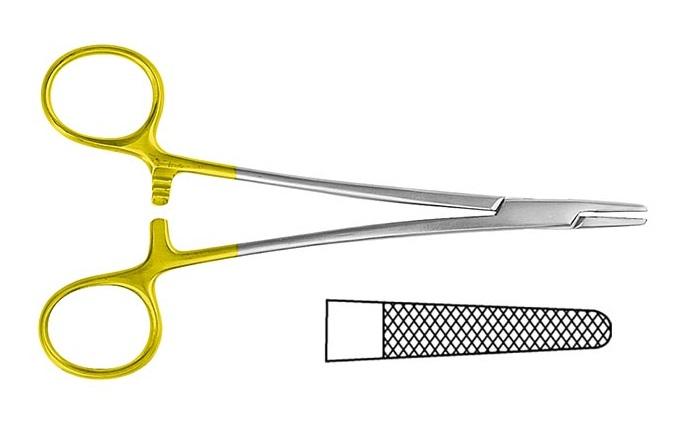 TC MAYO-HEGAR Голкотримач; прямий; із зубчиками; 20,0см. Tontarra Medizintechnik GmbH